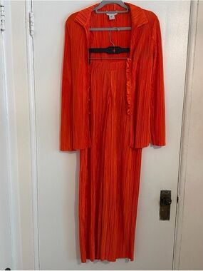 Rachel Zoe Pleated 2-Piece Set